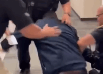 Senator Alex Padilla Handcuffed and Dragged Out After Confronting DHS Secretary Kristi Noem in LA