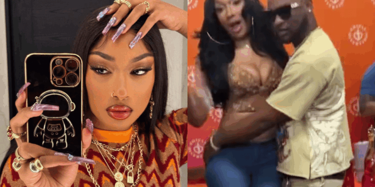 Fan Sparks Backlash After Getting Too Handsy at Megan Thee Stallion Meet-and-Greet [Video]