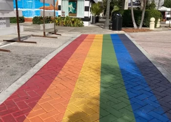 West Palm Beach Ordered to Remove Rainbow Crosswalk
