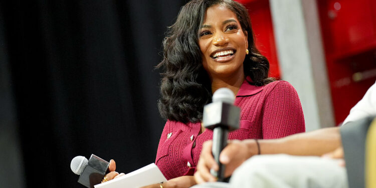 Taylor Rooks Weds in Secret Ceremony Surrounded by Star Athletes and Celebrities