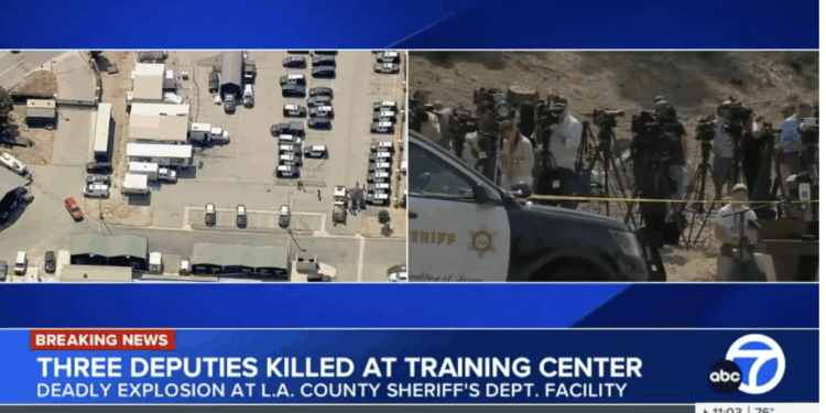 Deadly Blast at LA Sheriff Training Facility Leaves Three Deputies Dead