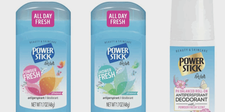 Power Stick Recalls Over 67K Deodorants Sold Nationwide—Here’s What to Look Out For