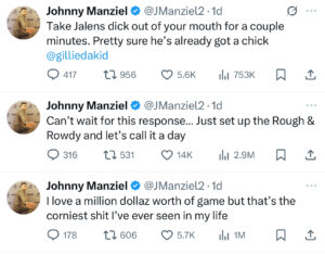 Johnny Manziel Gillie - Baller Alert Johnny Manziel Gillie