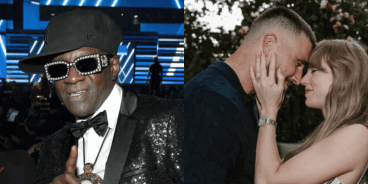 Flavor Flav Congratulates Taylor Swift and Travis Kelce, Volunteers to Officiate Their Wedding - Baller Alert Flavor Flav Congratulates Taylor Swift and Travis Kelce, Volunteers to Officiate Their Wedding