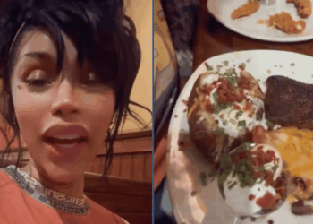 Cardi B Ditches Fine Dining for a Steak Meal at Outback [Video]