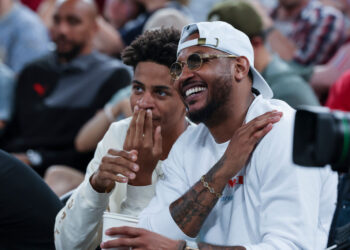 Kiyan Anthony Tells Dad Carmelo Anthony “You’ve Been a Hall-of-Famer to Me” in Heartfelt HOF Tribute [Video]