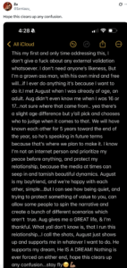 tweet - Baller Alert Zu Clears Up August Alsina Relationship Rumors, Confirms He Was Of Age