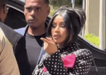 Cardi B Loses It After Stefon Diggs and Offset Baby Rumors Surface Outside Court