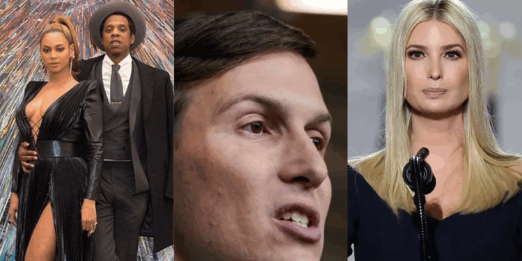 jared Kushner jay z Beyonce Ivanka trump