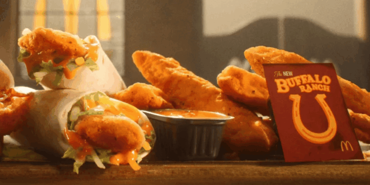 McDonald’s Just Mixed Buffalo and Ranch—And It Comes with a Snack Wrap Too