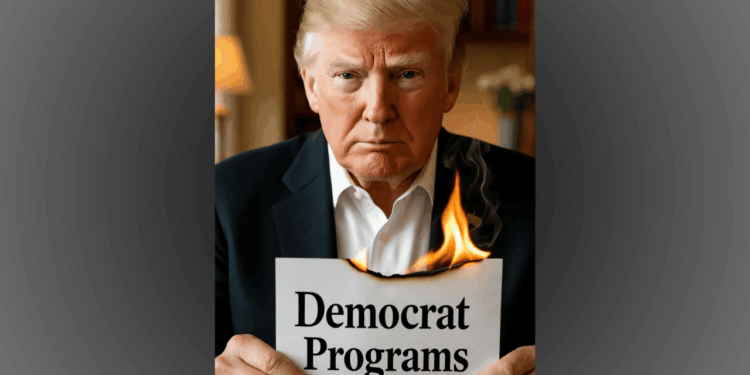 What Are Democratic Programs? Trump Says He’s “Killing Them”