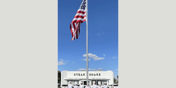 Steak n’ Shake Launches "Tallest and Biggest" American Flags at Locations to Remind Customers of Nation's "Values"