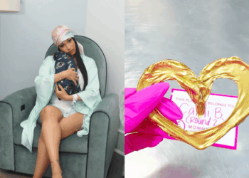 Cardi B Turned Her Newborn’s Umbilical Cord into a Gold-Dipped Heart [Video]