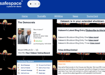 White House Rolls Out MySpace-Inspired Page Trolling Democrats
