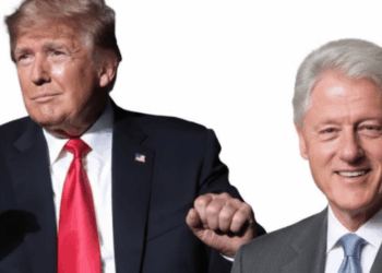 Trump Claims Democrats Are Pushing “Epstein Hoax,” Calls for New Federal Investigation Into Bill Clinton