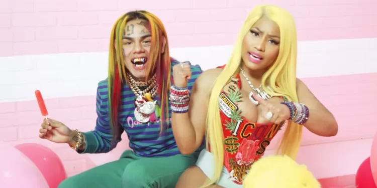 6ix9ine and Nicki Minaj’s “FEFE” Demoted: Certification Drops from 8x Platinum to 5 Million Sold