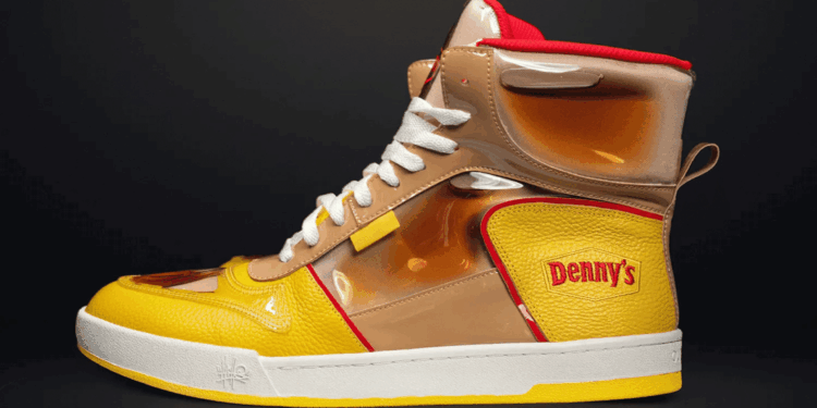 Ballerific Fashion: Denny’s Drops Drippy Syrup-Filled Sneakers to Kick Off National Maple Syrup Day