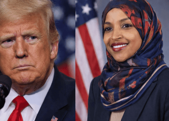 Trump Claims Ilhan Omar “Probably Had Herself Sprayed” After Syringe Attack at Minnesota Event