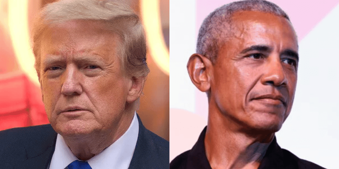 Barack Obama speaks at a Cleveland rally after his Cheesecake Factory joke about Trump's White House