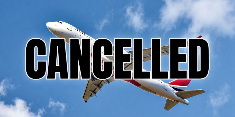 flight cancelled