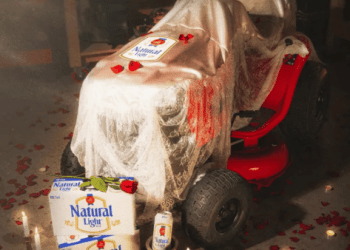 Natural Light Beer Said No to Flowers and Dressed Lawn Mowers in Lingerie for Valentine’s Day