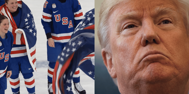 U.S. Women’s Olympic Ice Hockey Team Skips Trump’s State of the Union After Gold Victory