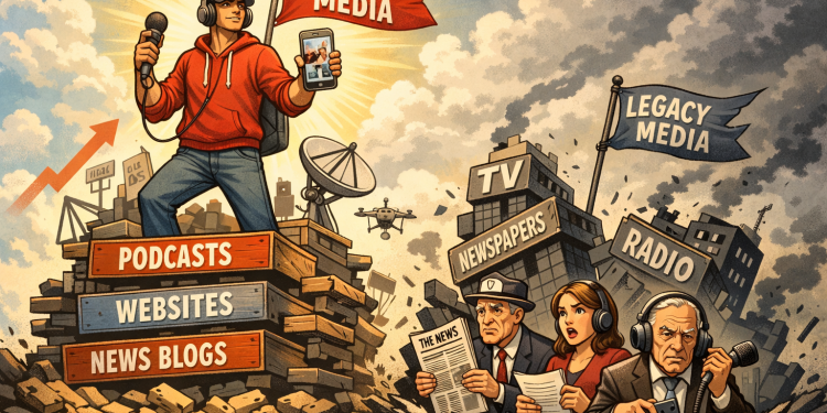 Independent media vs legacy media - Baller Alert Why Independent Voices Are Becoming the New Trust in News