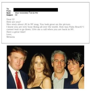 dear ms g melania email