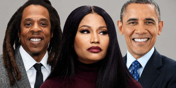 Nicki Minaj Claims Jay-Z's Obama Friendship Turned Rappers Against the Former President