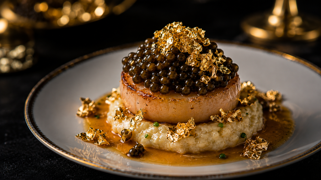 Baller Eats: Gold Pizza, Caviar Tacos, And $25,000 Flex Meals Are Not For Regular Wallets