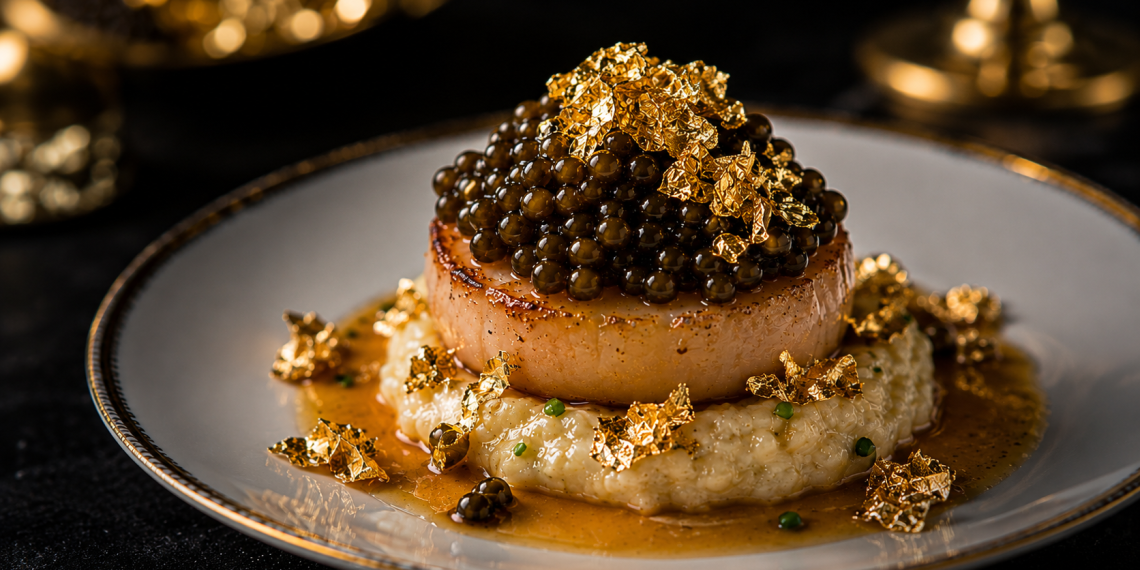 Baller Eats: Gold Pizza, Caviar Tacos, And $25,000 Flex Meals Are Not For Regular Wallets