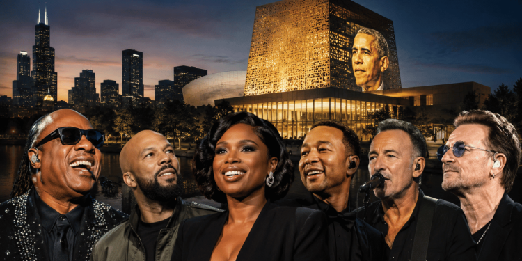 Obama Presidential Center Grand Opening Brings Stevie Wonder, Common, Jennifer Hudson And More Back Home To Chicago