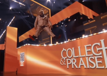 Druski Floats Into BET Awards And Brings His Megachurch Skit With Him