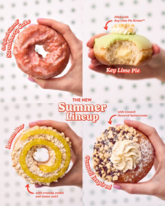 Krispy Kreme Summer Line Up