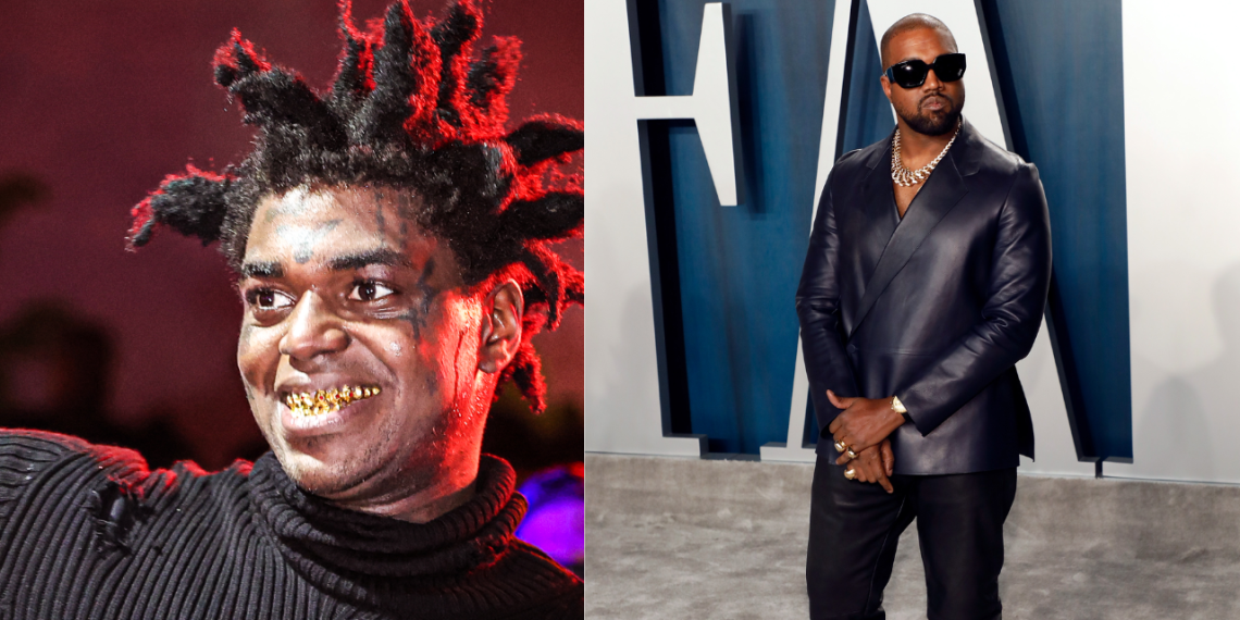 Kodak Black speaking on a July 7 livestream about his KKK group with Kanye and Kendrick