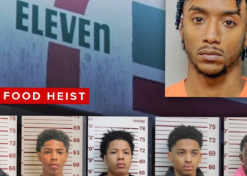 DC area AAU basketball coach and players mugshots after Florida 7 Eleven theft