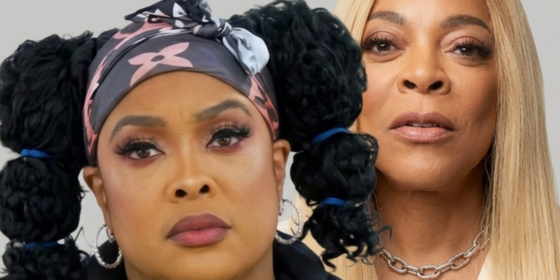Da Brat filming a mock Surviving Deb documentary clip amid her Deb Antney feud