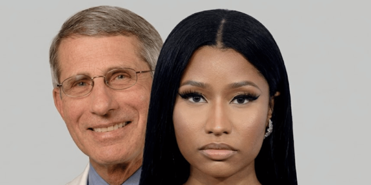 Nicki Minaj Clowns COVID Boosters While Dragging Anthony Fauci, Says They Were Dropping “Like It Was The New Jordans” - Baller Alert Nicki Minaj Clowns COVID Boosters While Dragging Anthony Fauci, Says They Were Dropping “Like It Was The New Jordans”