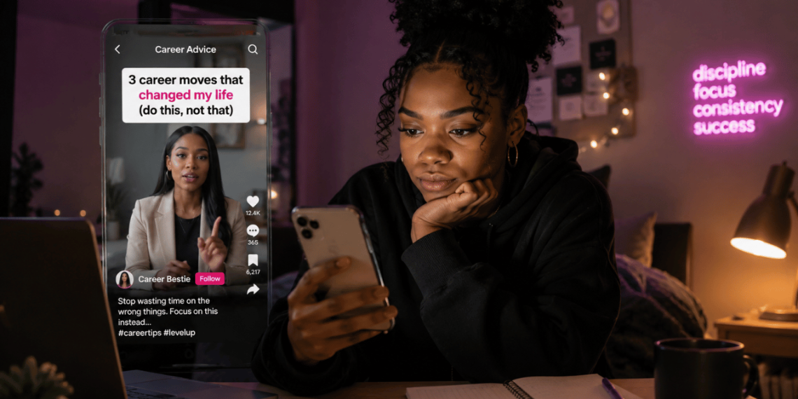 Gen Z Is Taking Career Advice From Social Media Gurus And Getting Played In The Process, Survey Says