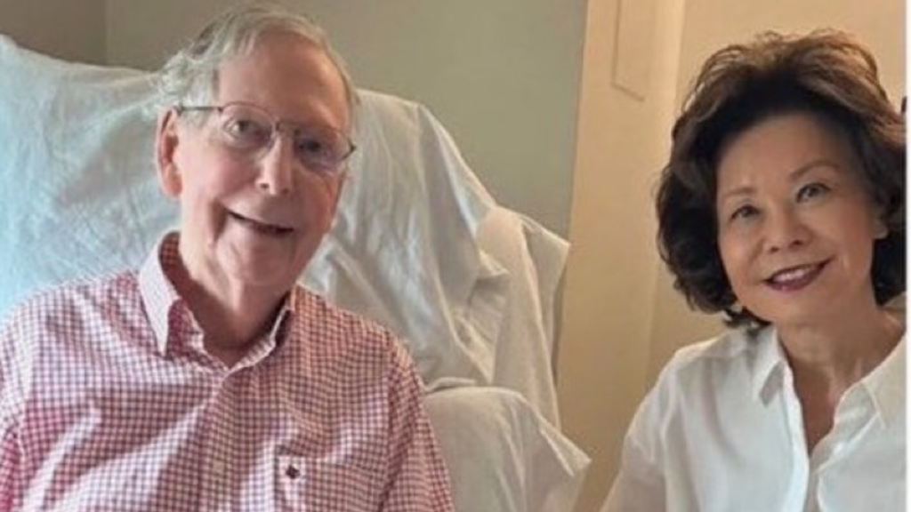 Senator Mitch McConnell Resurfaces With Proof Of Life After A Month Of Silence