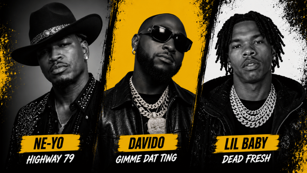 Ballerific Music: New Music Drops To Start Your Weekend From Ne-Yo, Davido & Lil Baby, And More