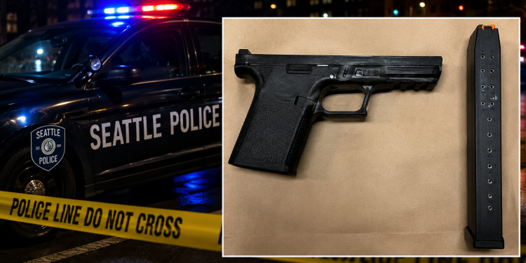 Seattle Police Say the 15-Year-Old In Custody Had A Ghost Gun With A 33 Round Magazine