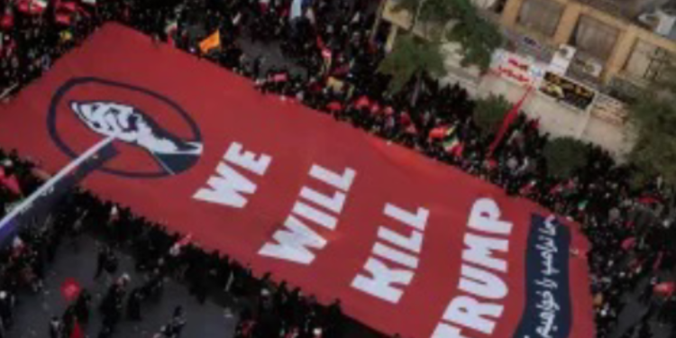 Trump Iran Banner