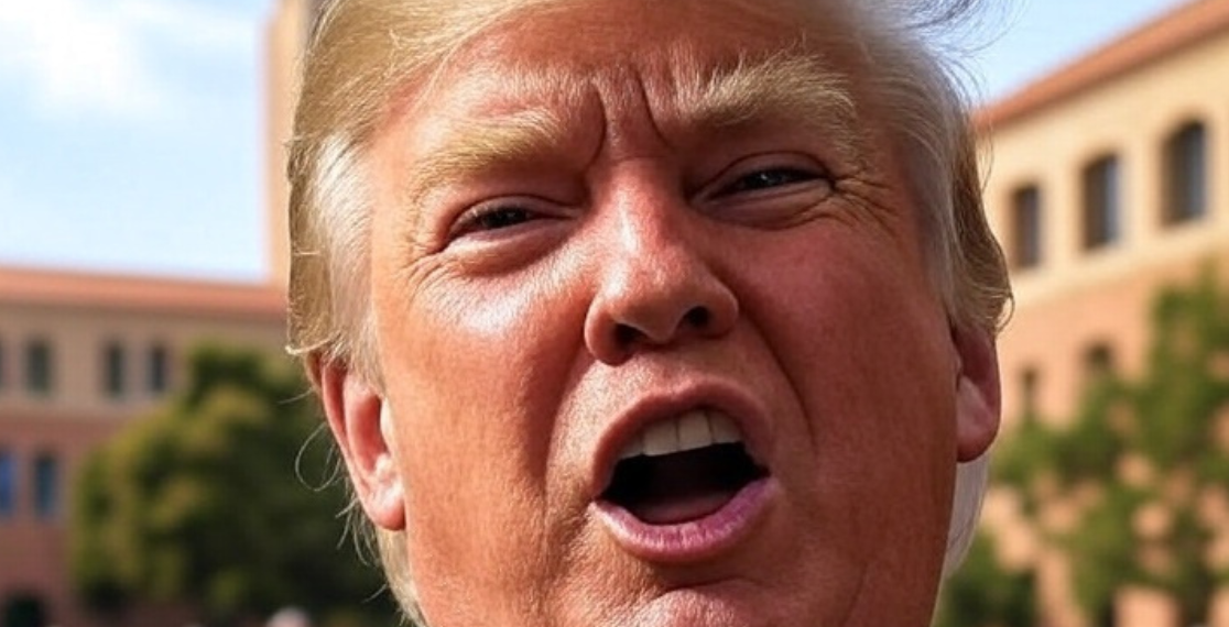 Donald Trump speaking at the White House Rose Garden about immigrants on July 6 2026