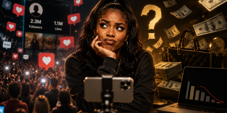 You Can Have 1 Million Followers And Still Be Broke: Why Social Media Popularity Doesn’t Always Equal A Paycheck