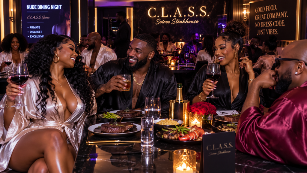 Florida Steakhouse Gets Real Freaky After Dark: Nude Dining Nights Are Now On The Menu