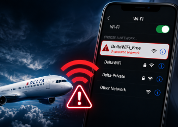 Someone Set Up A Fake WiFi Network On A Delta Flight, Now The Feds Are Investigating A Possible Trap For Passengers