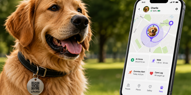 Life360 Just Made Losing Your Pet A Lot Less Scary, And It’ll Even Track Your Dog’s Zoomies - Baller Alert Life360 Just Made Losing Your Pet A Lot Less Scary, And It’ll Even Track Your Dog’s Zoomies