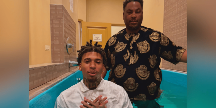 NLE Choppa Reveals His Most “Gangsta” Move Yet: Getting Baptized In The Holy Spirit
