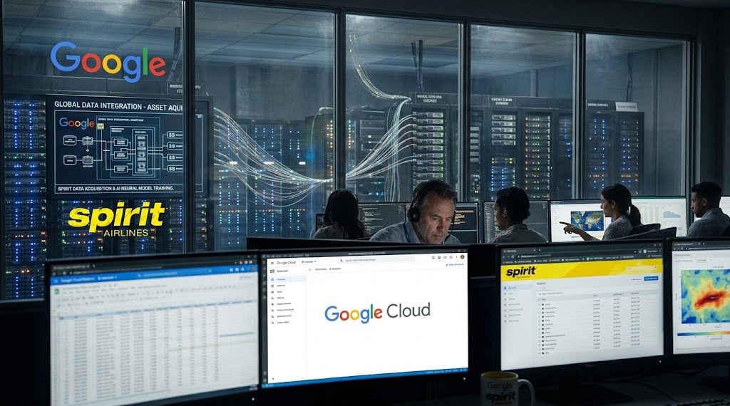 Google Just Bid $10 Million For Spirit Airlines’ Data, And The Reason Could Be Bad News For Corporate Workers